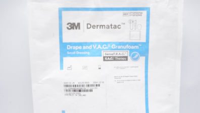 KCI DTGF05PKS 3M Dermatec Drape & V.A.C. Granufoam Small Dressing (x)